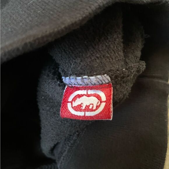 Ecko Unltd Kid’s Vintage 90s Black Rhino Splatter Pullover Hoodie (Med) - Picture 14 of 14